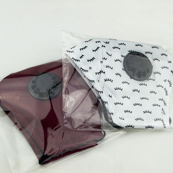 PM2.5 Protective Cloth Face Mask With Valve Filter