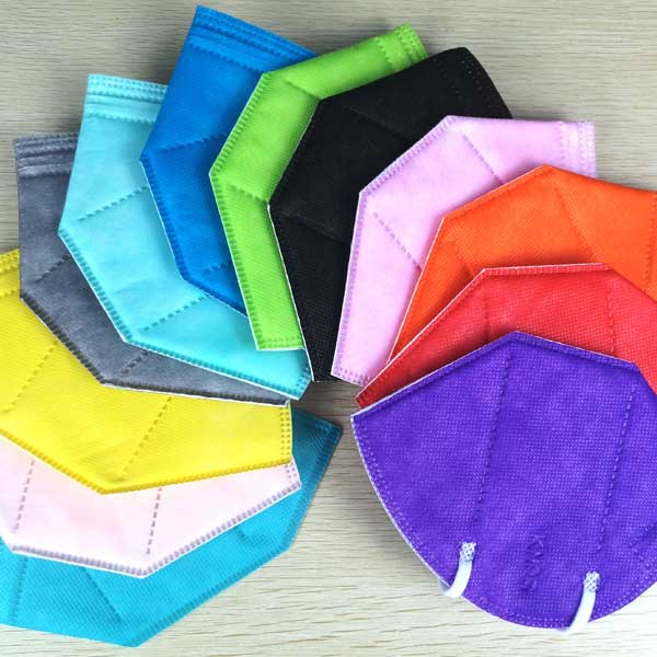 Wholesale Colored KN95 Non-medical Protective Face Mask