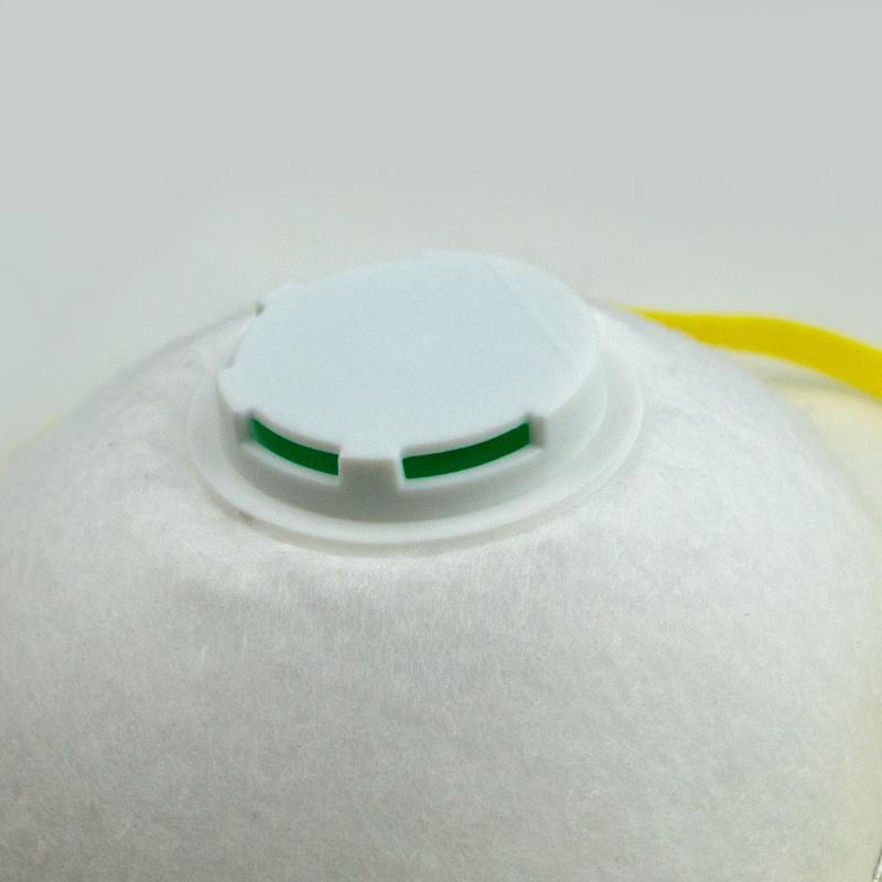 Cup Face Mask With Valve (Head-Belt Style)