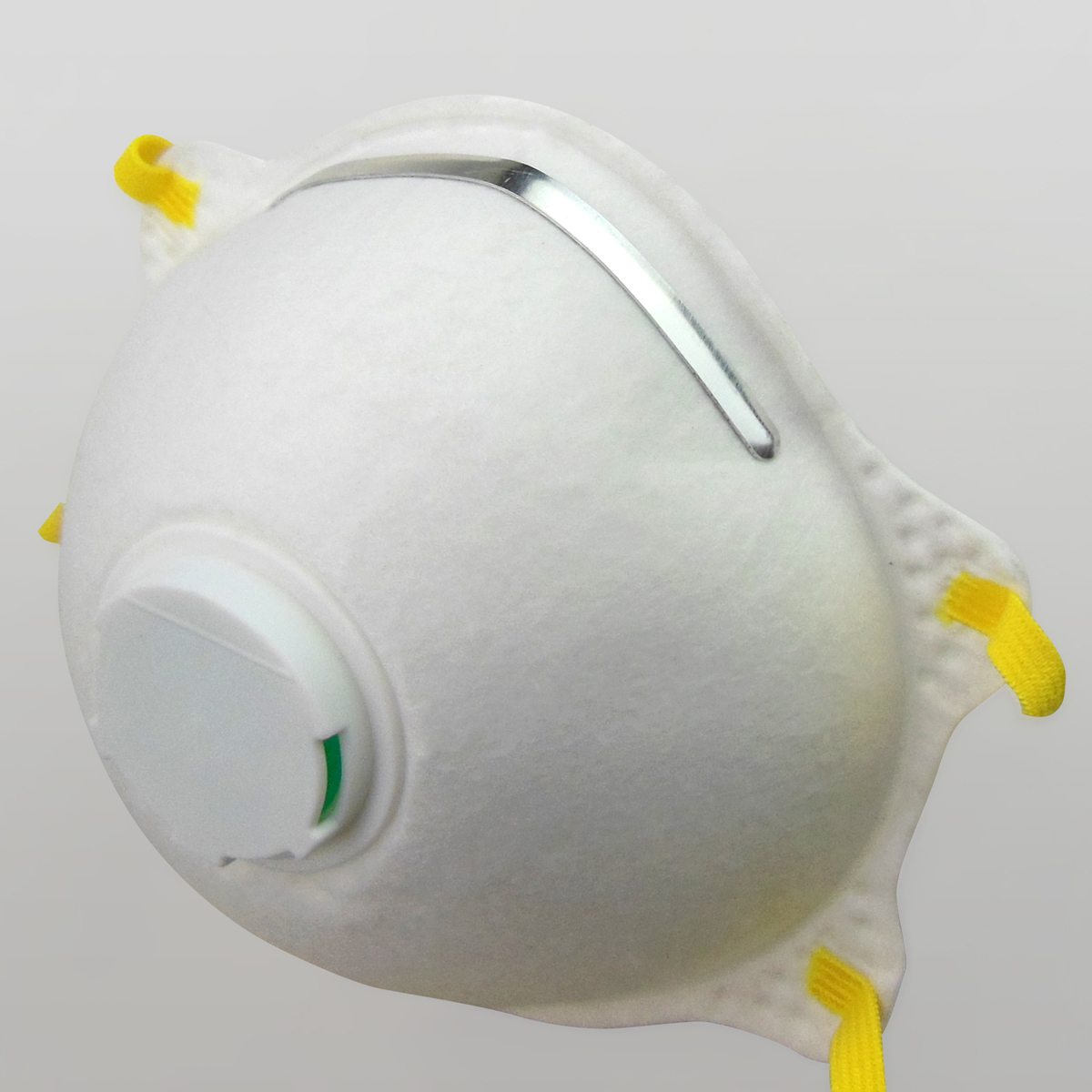 Cup Face Mask With Valve (Head-Belt Style)