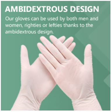 Disposable PVC Gloves,  Latex Free Powder-Free