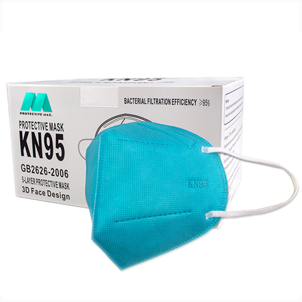 5 Layers KN95 Face Mask Green 5 Layers KN95 Face Mask Green