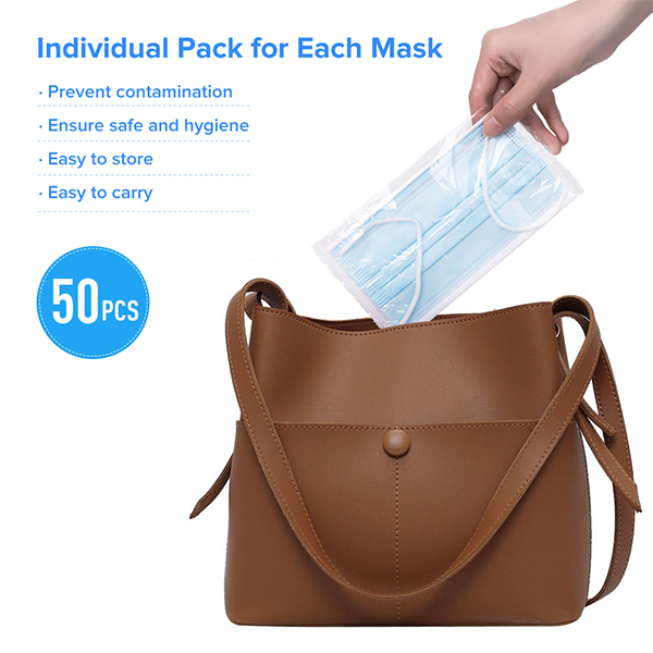 3-ply Blue Disposable Face Mask