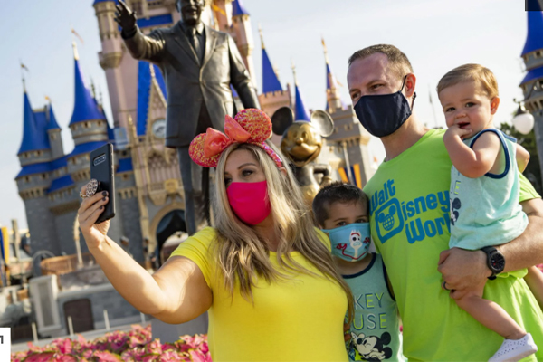 Walt Disney World Updates Face Mask Guidance