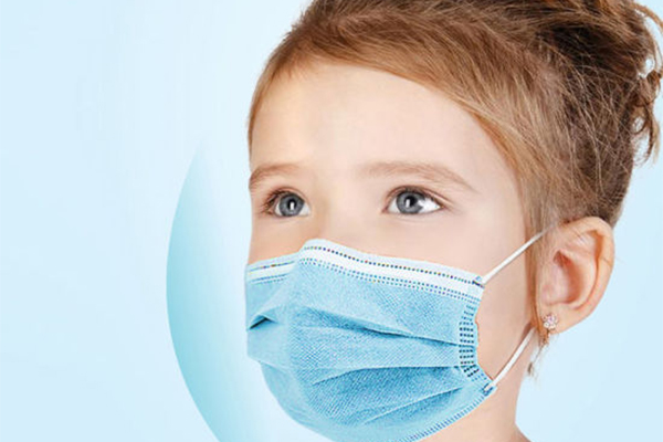 What size should a face mask be for a child?