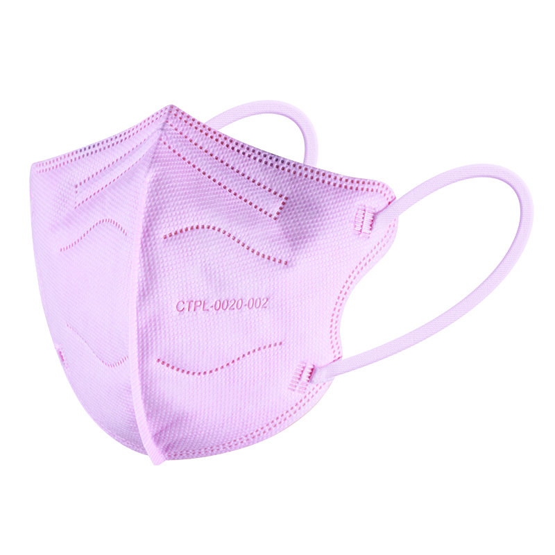 Children KN95 Protective Pink 3D Face Mask