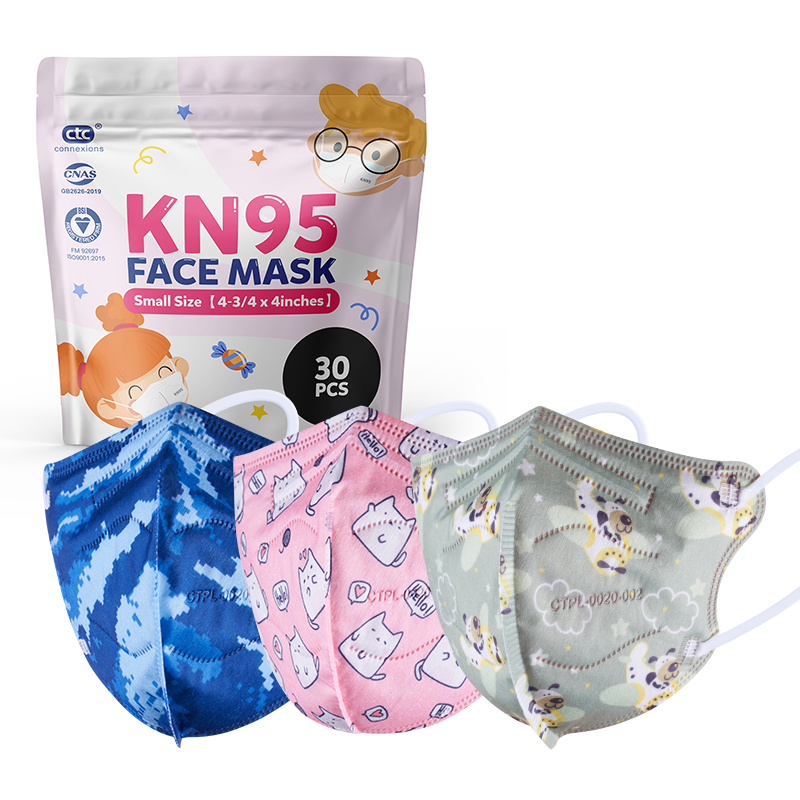 Kids 5 Layer KN95 Protective Face Mask Kids 5 Layer KN95 Protective Face Mask