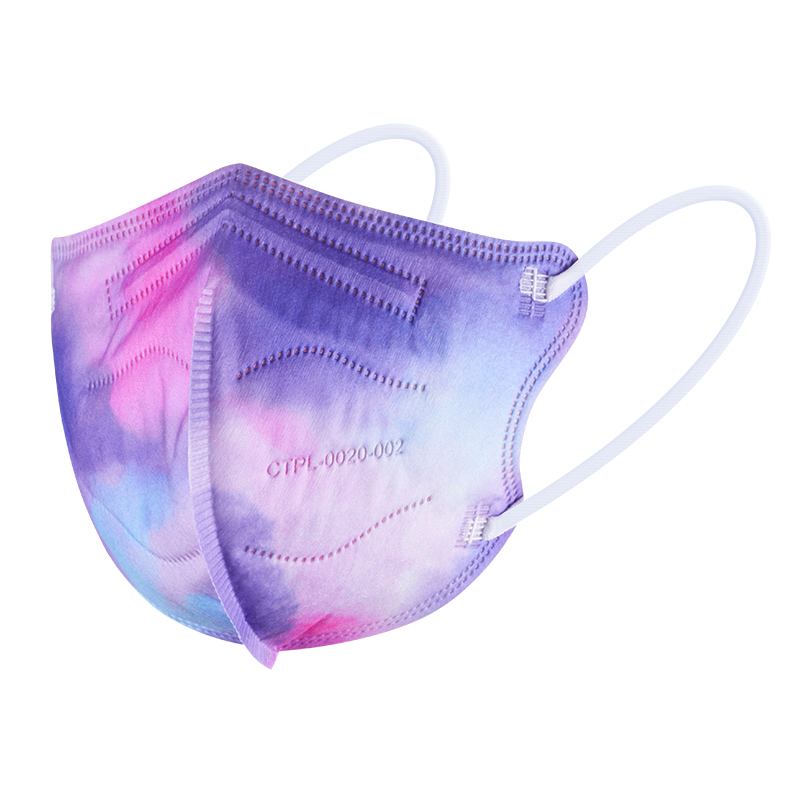 Tie-dye KN95 Protective Face Mask For Children Tie-dye KN95 Protective Face Mask For Children